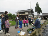 さつまいもの植え付けをしました